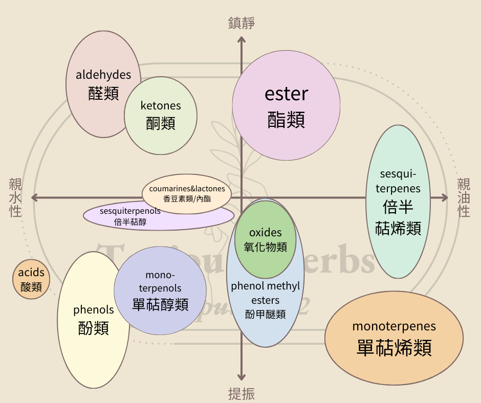 精油化學 芳香療法有機化學 共價鍵 高階芳療課程 精油生物能量圖